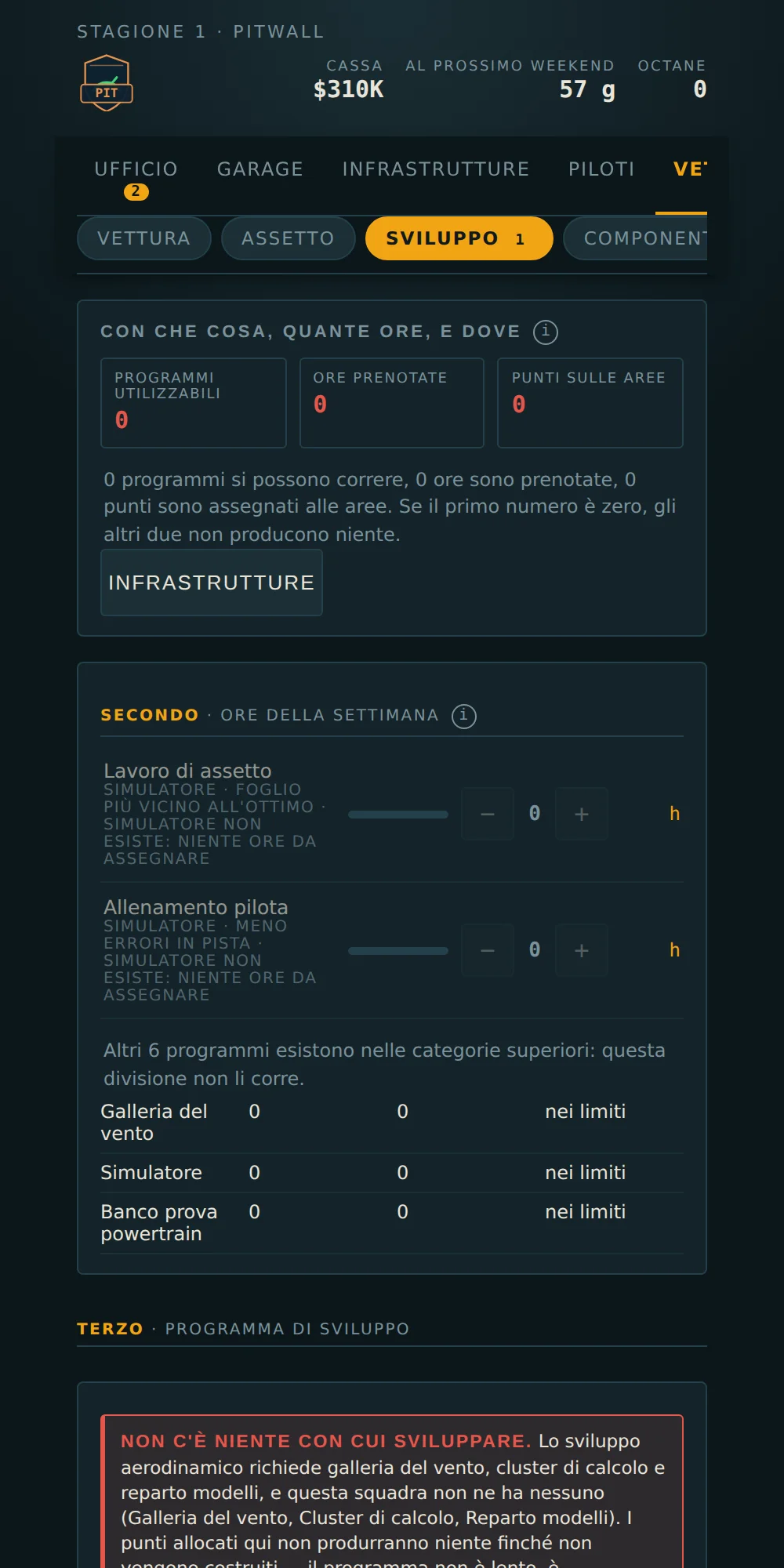 La catena: cosa si può correre, quante ore, su quali aree.